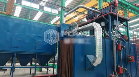 塔吊使用什么拋丸機(jī)清理？還可以清理什么工件？