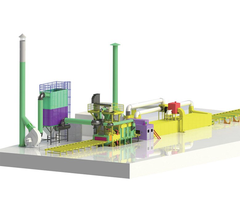 QXY系列鋼板型材預(yù)處理線(xiàn)